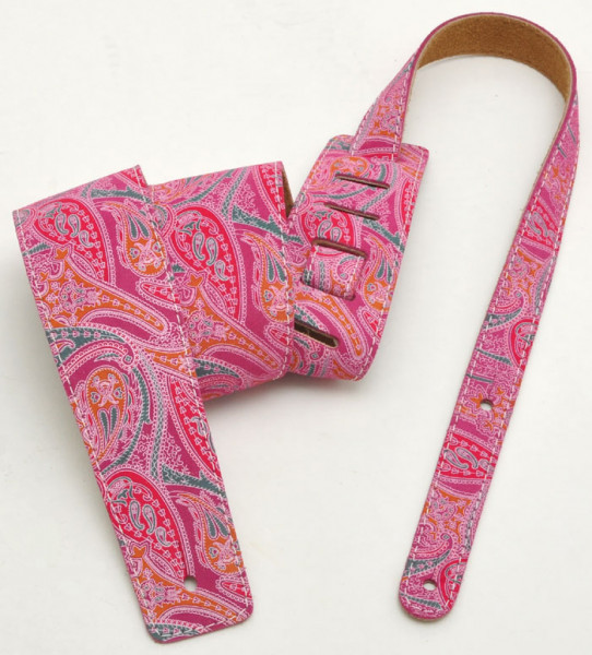 ROCKINGER Suede Strap, Fushia Paisley