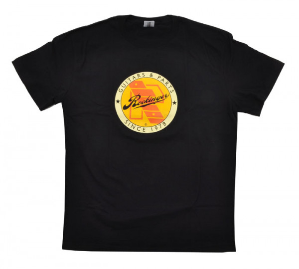 Rockinger Retro Logo T-Shirt, Black