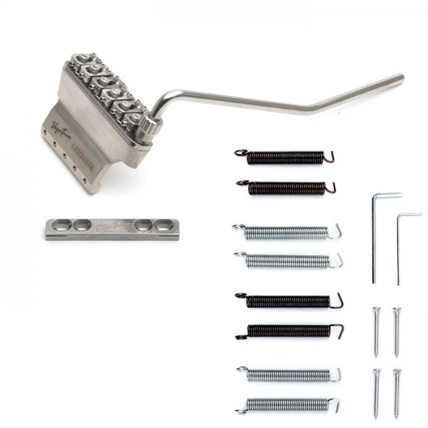 VegaTrem VT1 Tremolo, 6-Stud, Stainless Steel