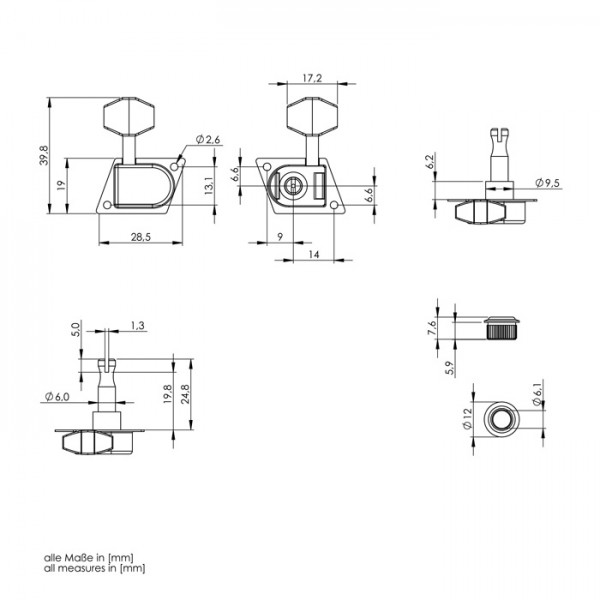 Schaller Original 70s F-Series