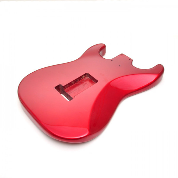 Rockinger Vintage Deluxe Body für Strat, '69 Shaping, Candy Apple Red