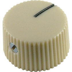 Retro Knob, Vintage Cream