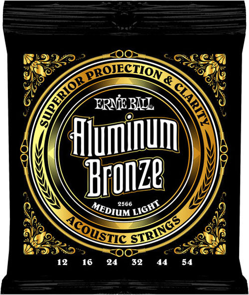 Ernie Ball Acoustic Strings, Aluminium Bronze