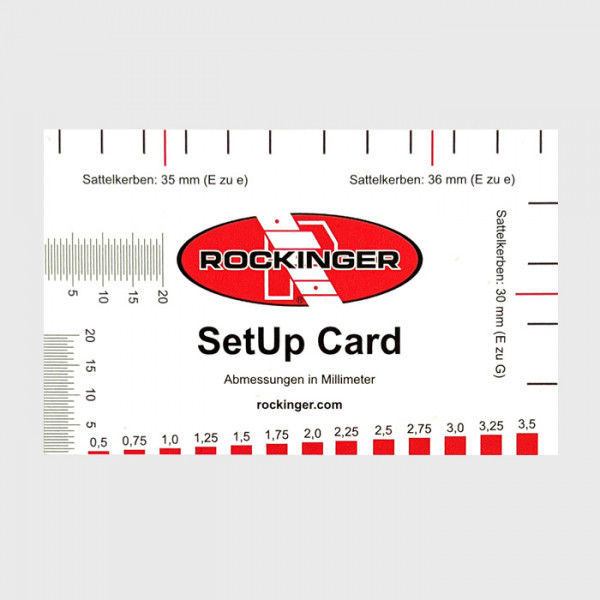 Rockinger SetUp Card