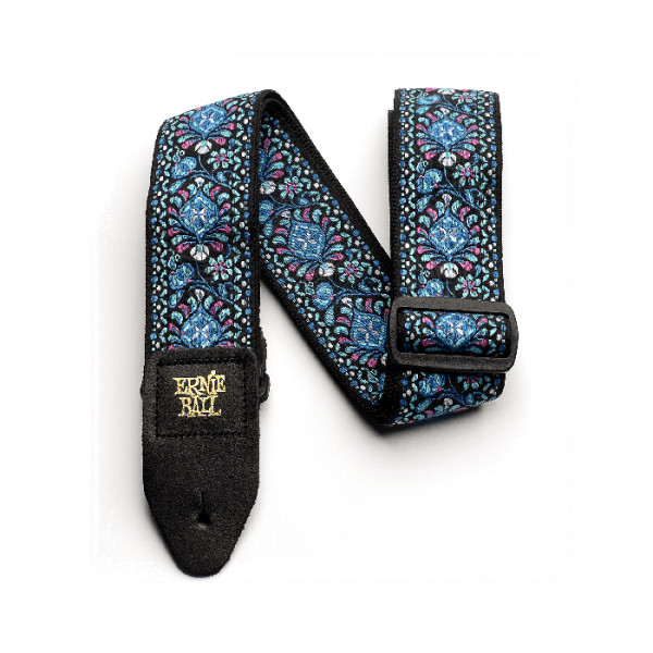 Ernie Ball Strap Jacquard Indigo Orchid EB4097