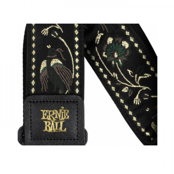 Ernie Ball Strap Jacquard Black Phaesant EB5372