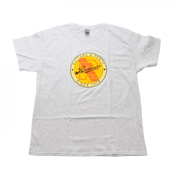 Rockinger Retro Logo T-Shirt, Ash Grey