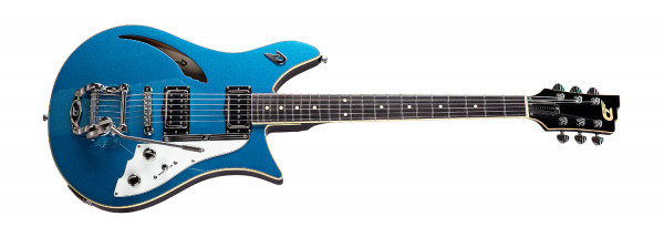 Duesenberg Double Cat, 6-String, Catalina Blue