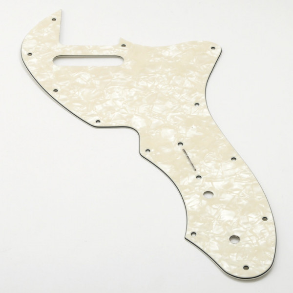 Pickguard For Tele Thinline, White Pearl
