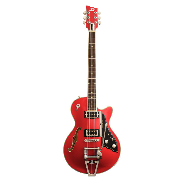 Duesenberg Starplayer TV, Duo-Tone, Catalina Red / White