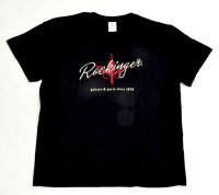 Rockinger Pinstripe T-Shirt, Black Rockinger Pinstripe T-Shirt, Black