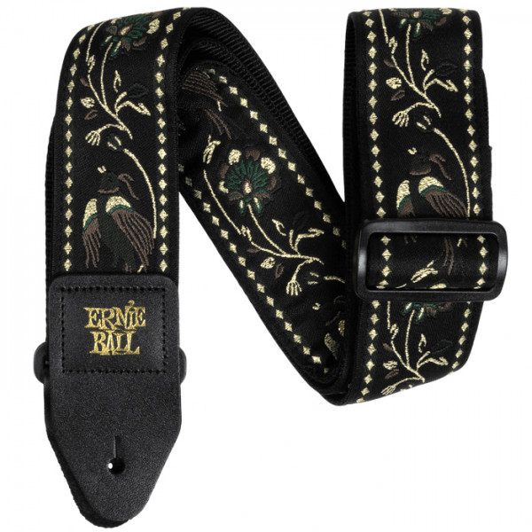 Ernie Ball Strap Jacquard Black Phaesant EB5372