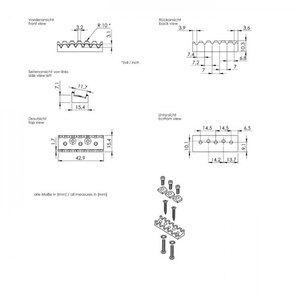 Schaller R3 Locking Nut