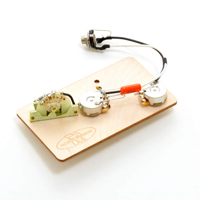 Rockinger Elektronik für 3-Way Tele, Linkshand | Vorverdrahtete ...