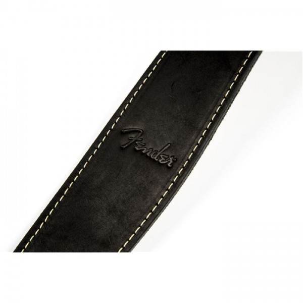 Fender Ball Glove Ledergurt, schwarz