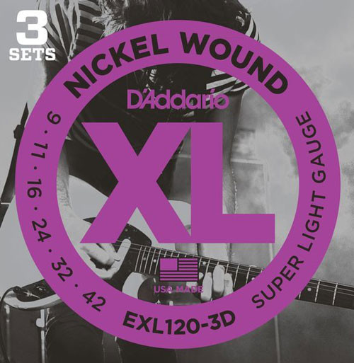 D'Addario EXL 3D Packs